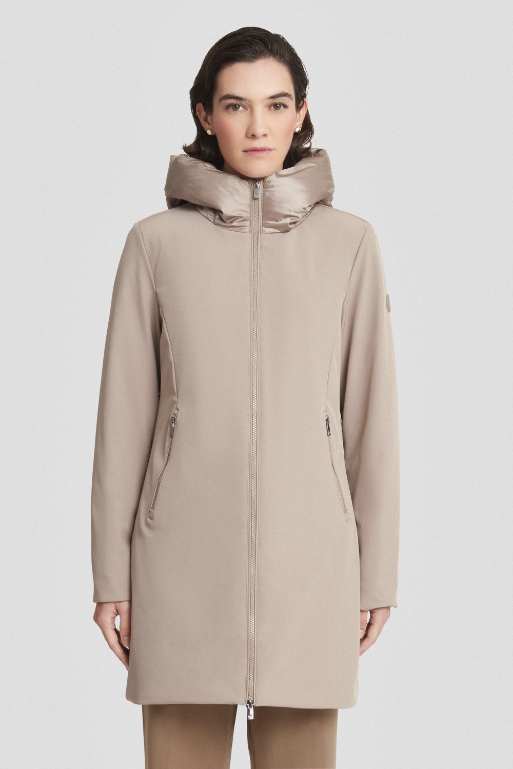 ciesse-giacche-invernali-winterjacke-beige-daunen-80-20 image 2