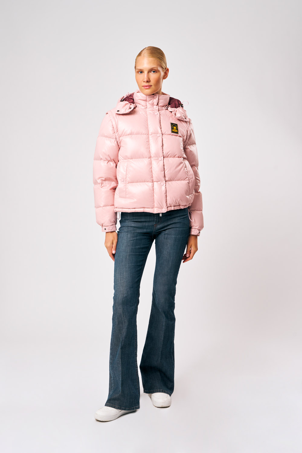 ciesse-outdoor-ginny-daunenjacke-rosa-damen-abnehmbare-rmel image 1