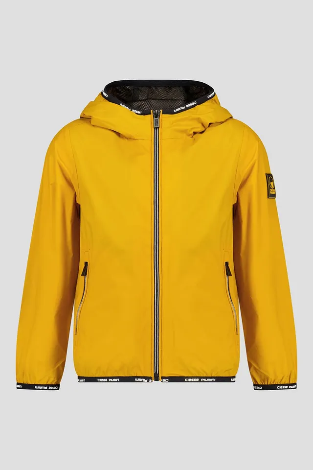 ciesse-windjacke-gelb-unisex-mit-kapuze-wasserdicht image 1