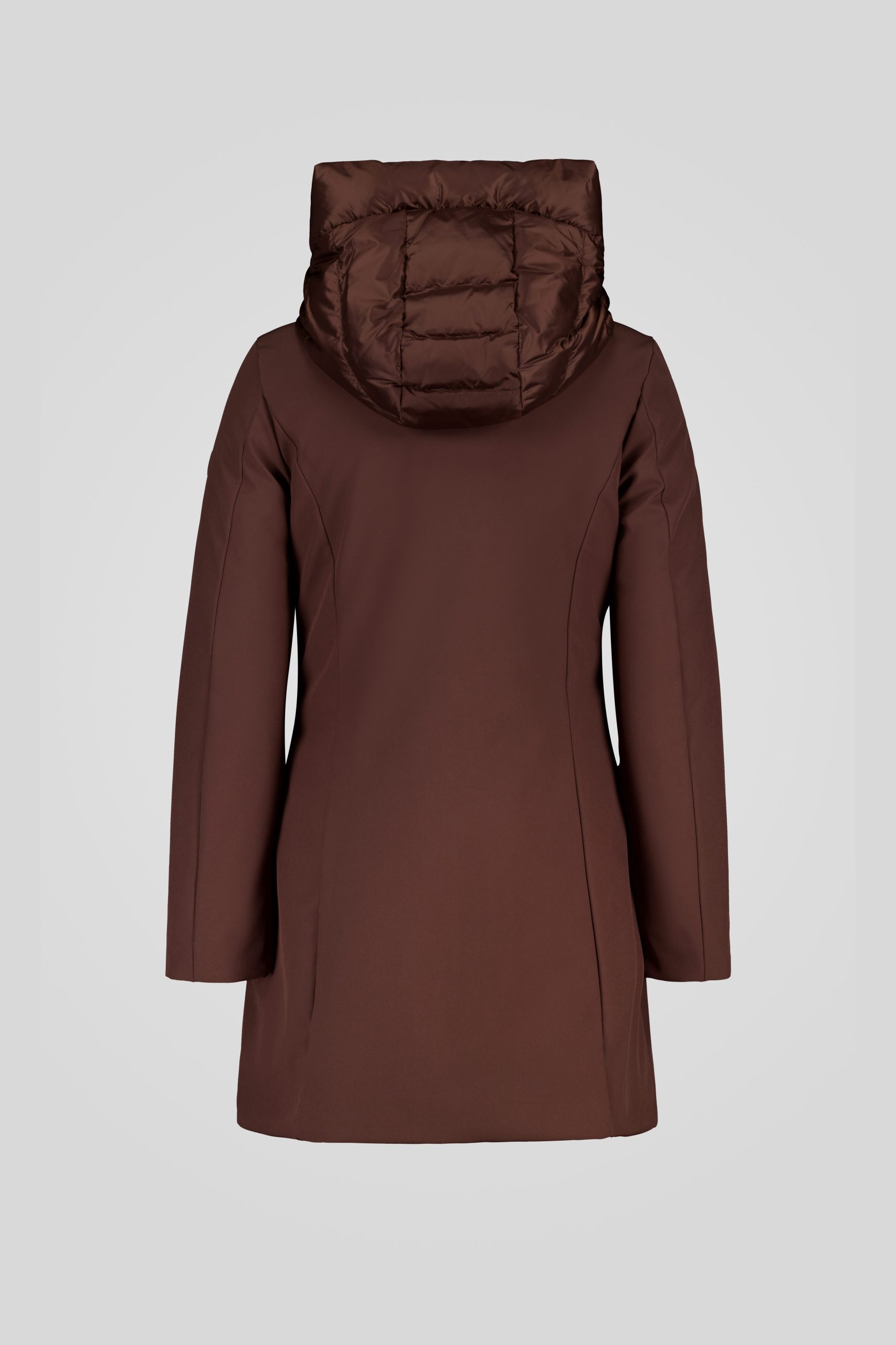 ciesse-outdoor-winterjacke-braun-softshell-daunen-slim image 6