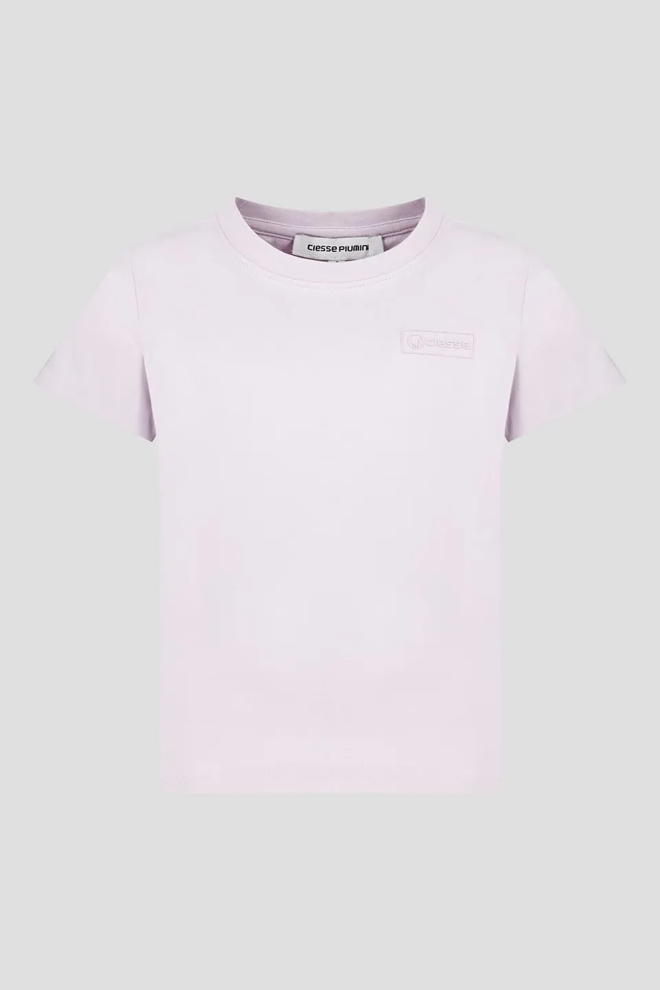 ciesse-t-shirt-basic-t-shirt-lila-kurzarm-100-baumwolle image 1