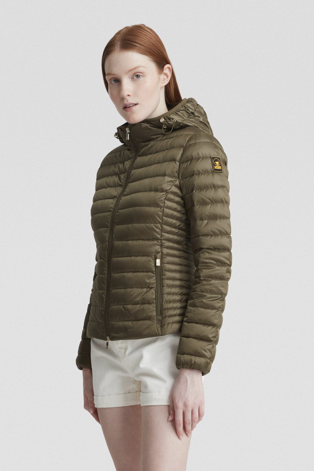 ciesse-outdoor-daunenjacke-military-gr-n-kapuze-echte-daune image 2