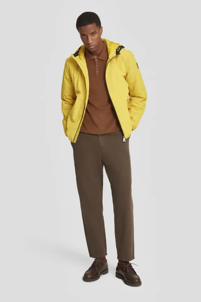 ciesse-giacche-invernali-steppjacke-gelb-kapuze image 1