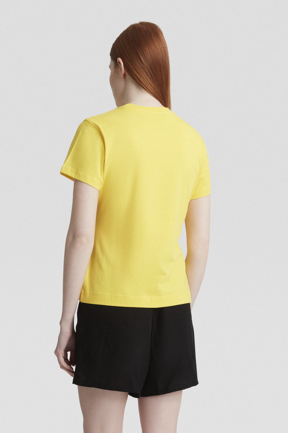 ciesse-outdoor-t-shirt-gelb-baumwolle-logo-rundhals image 4