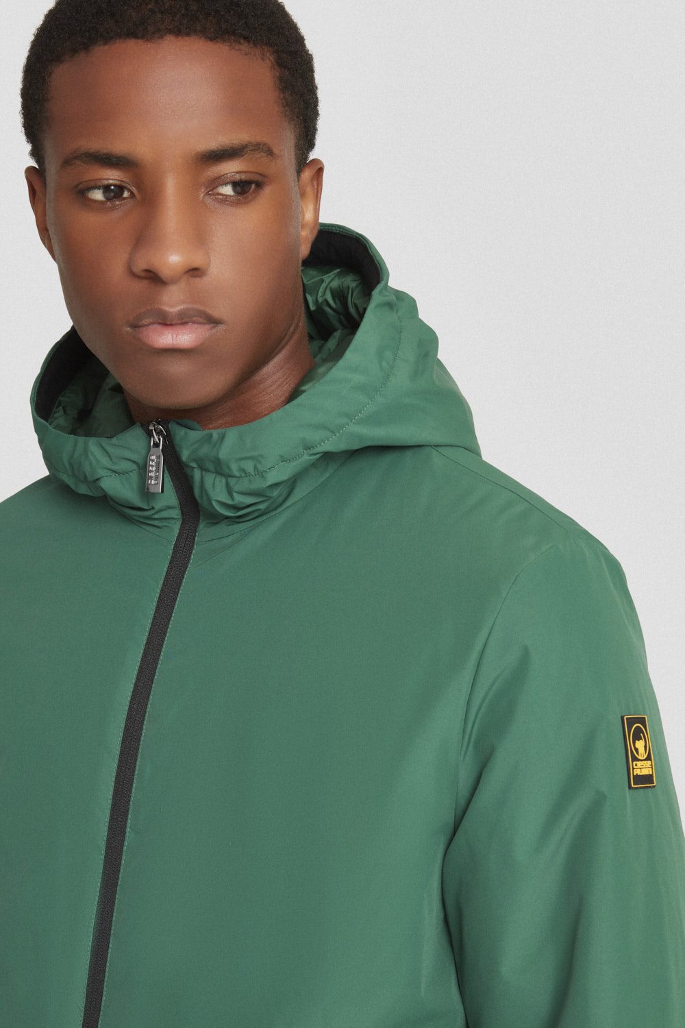 ciesse-winterjacke-steppjacke-gr-n-kapuze-polyester-dwr image 3
