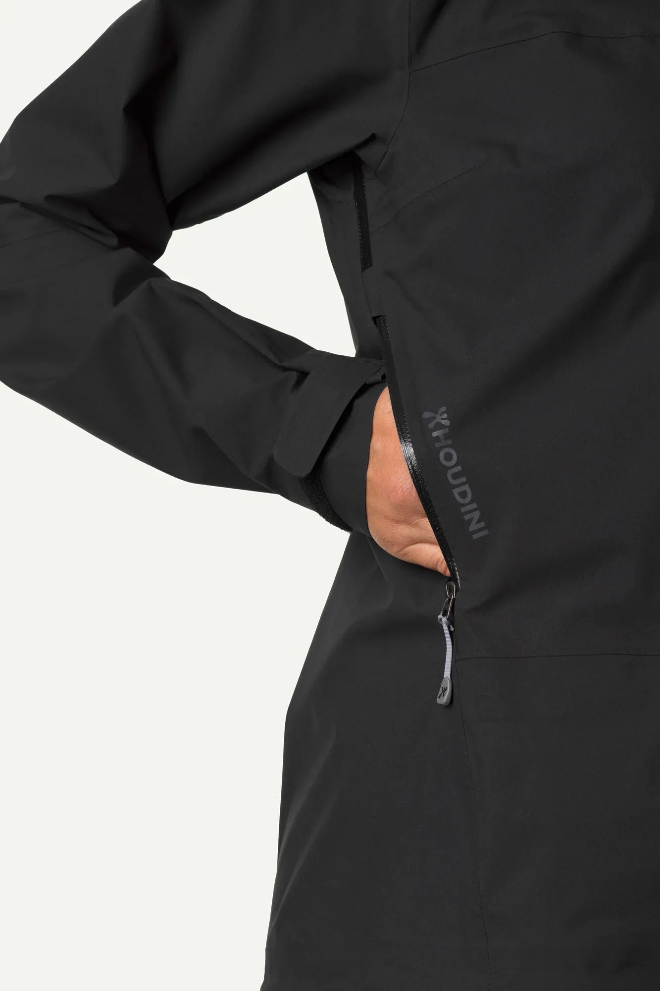 houdini-bff-jacket-hardshelljacke-damen-true-black-wasserdicht image 7