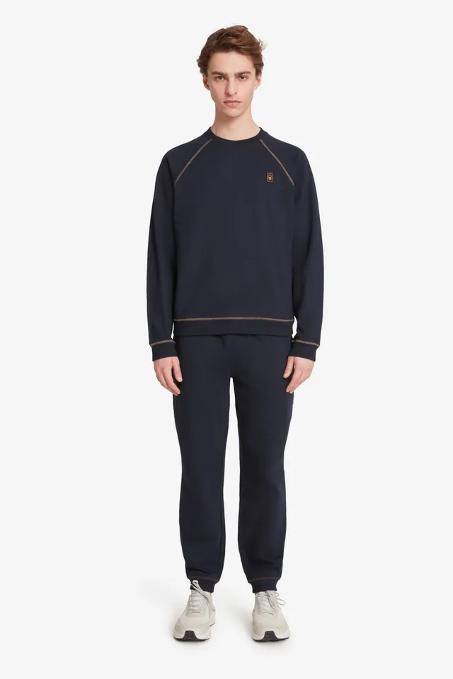 ciesse-flea-4-0-sweatshirt-dunkelblau-baumwolle-herren image 1