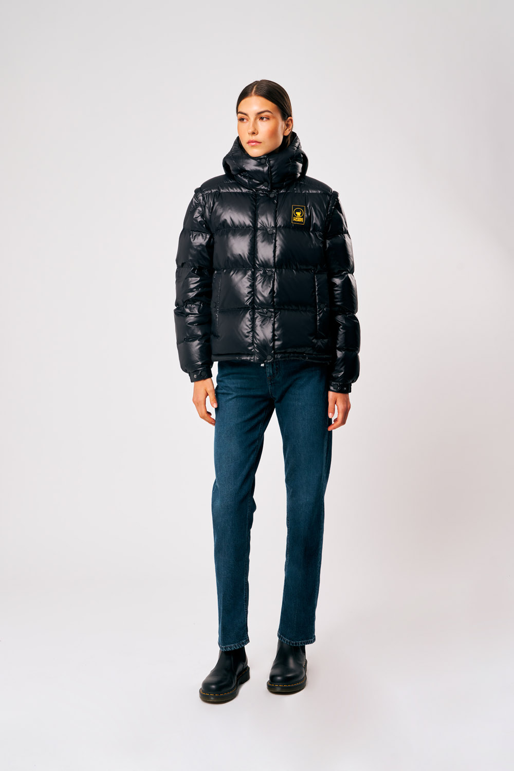 ciesse-outdoor-ginny-steppjacke-damen-schwarz-weste image 1