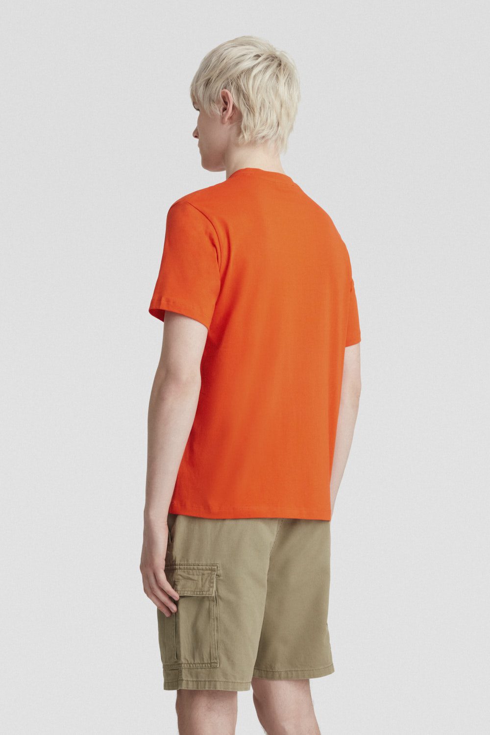 ciesse-outdoor-t-shirt-orange-baumwolle-rundhals image 4