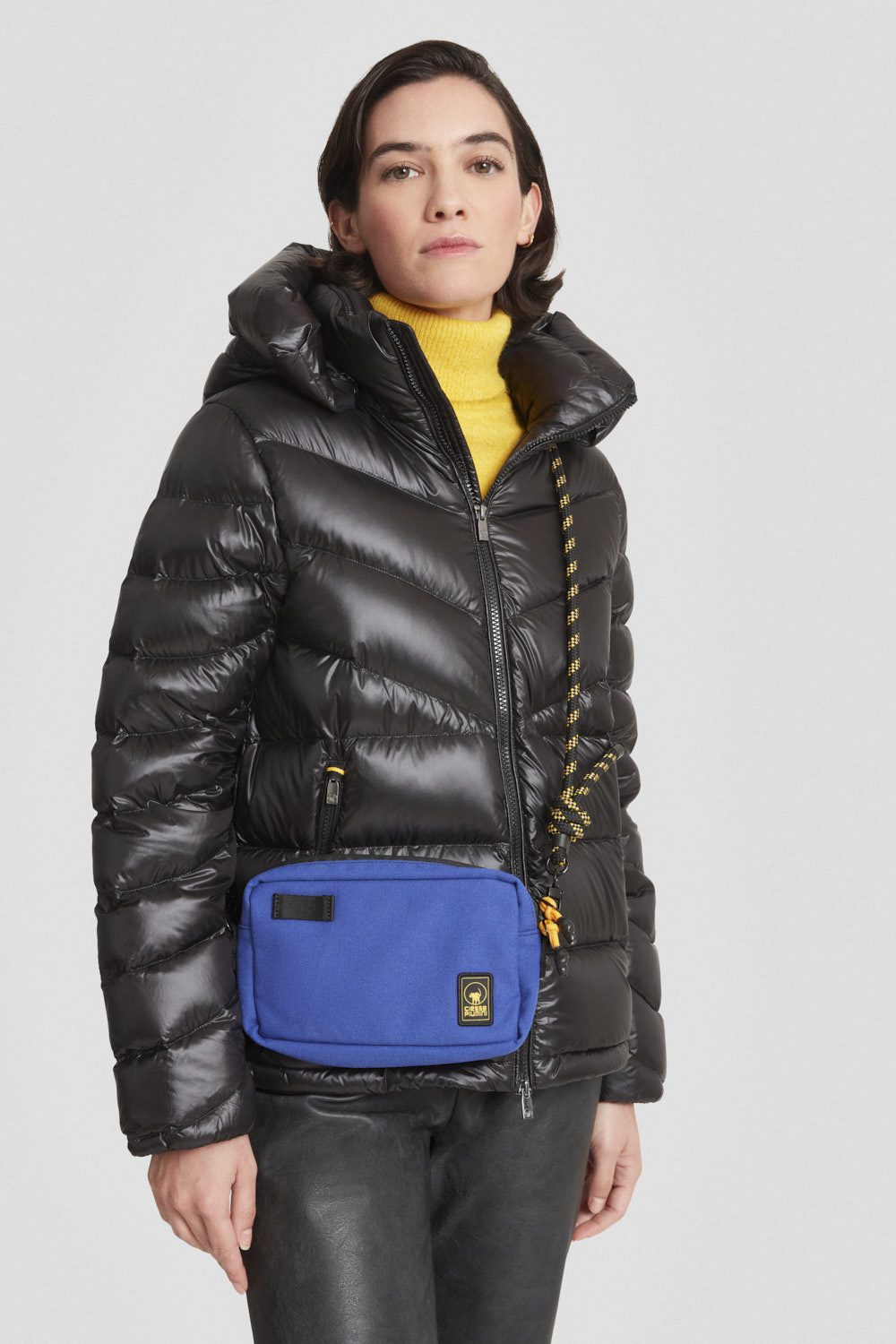 ciesse-outdoor-bauchtasche-blau-canvas-mit-doppel-rei-verschluss image 2