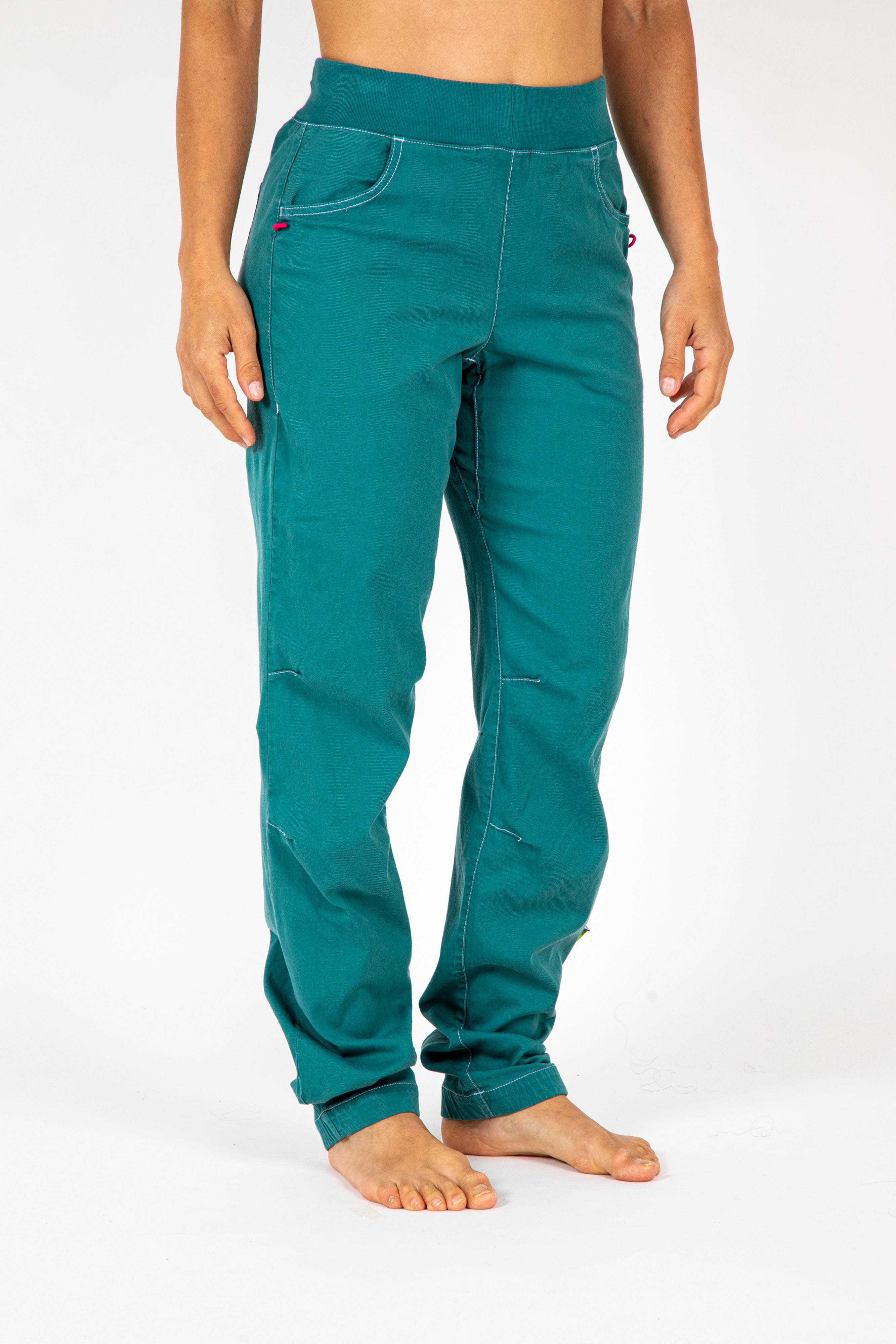 e9-mia-s2-4-kletterhose-green-lake-lyocell-slim-fit image 1