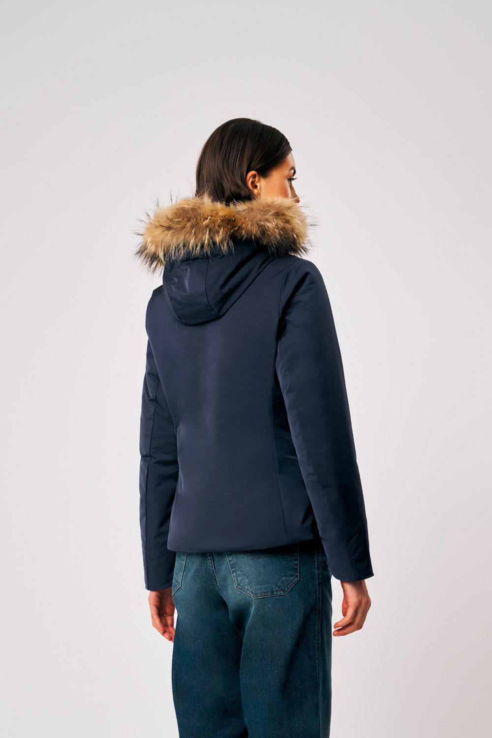 ciesse-outdoor-biliana-winterjacke-blau-fellkapuze image 5