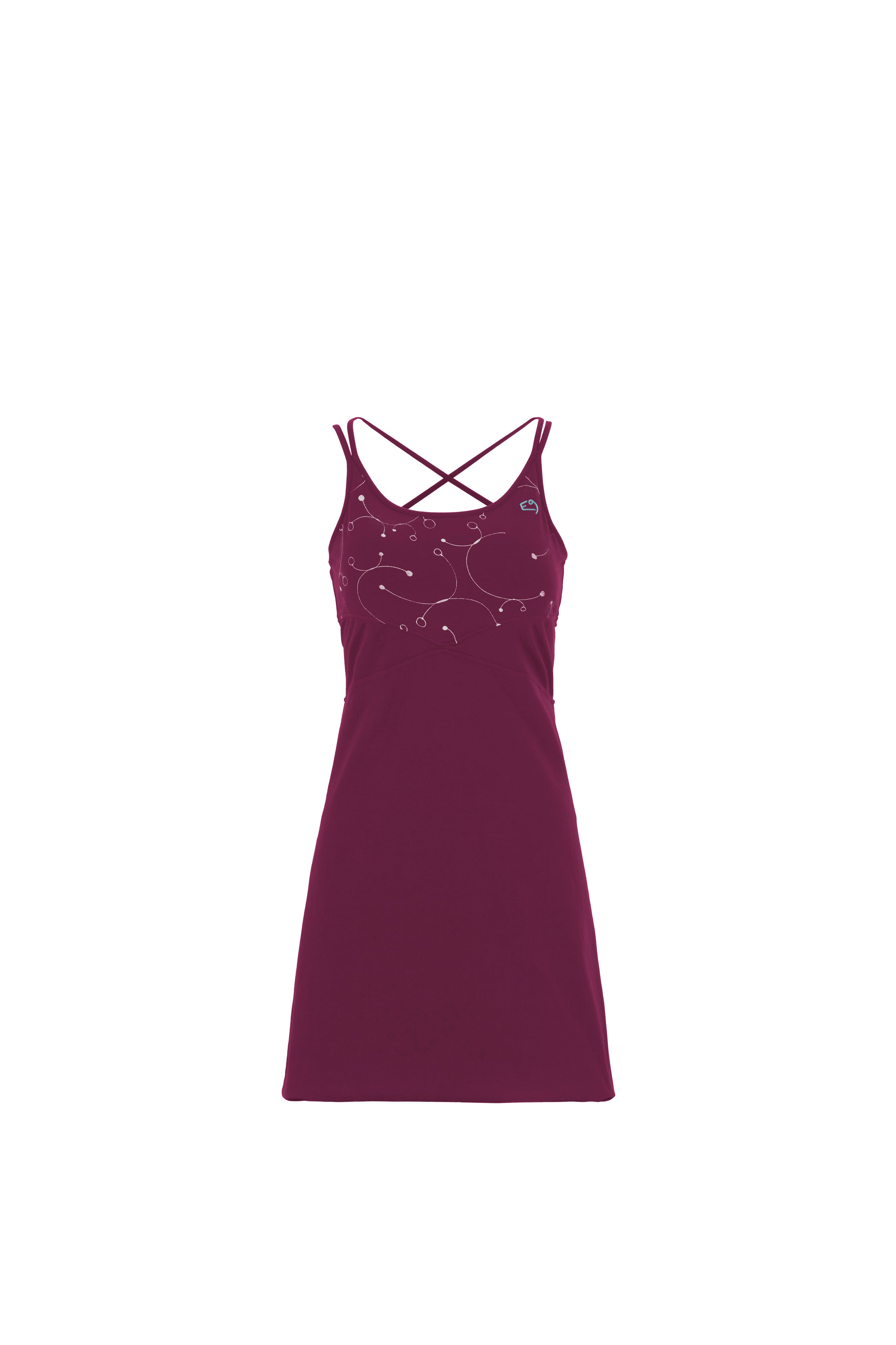 e9-maya-kleid-magenta-gr-m-bio-baumwolle image 7