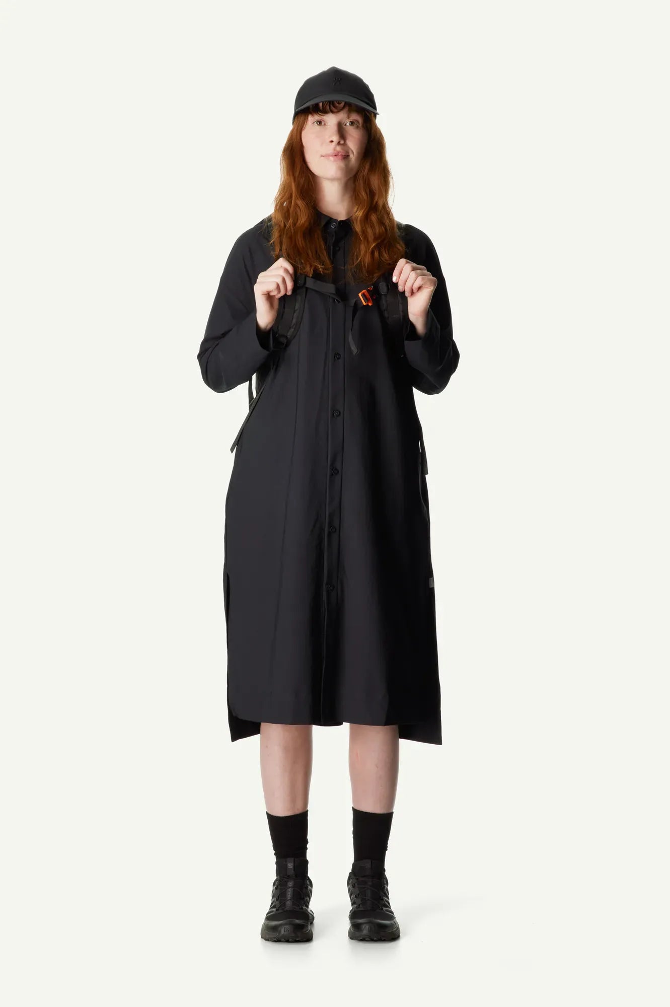 houdini-route-shirt-dress-ii-sommerkleid-true-black image 2