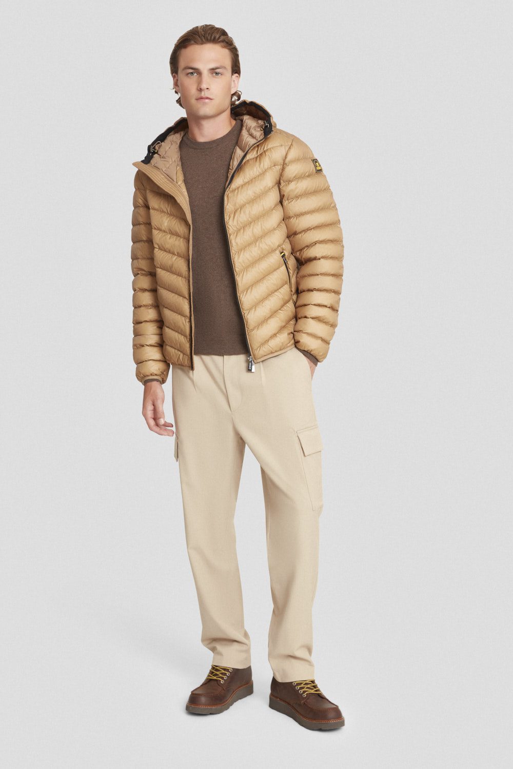 ciesse-outdoor-piumini-daunenjacke-beige-kapuze-800fp image 2