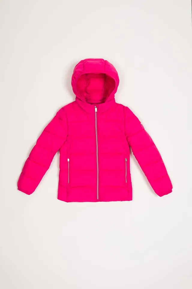 ciesse-piumini-hattie-girl-daunenjacke-fuchsia-mit-kapuze image 1