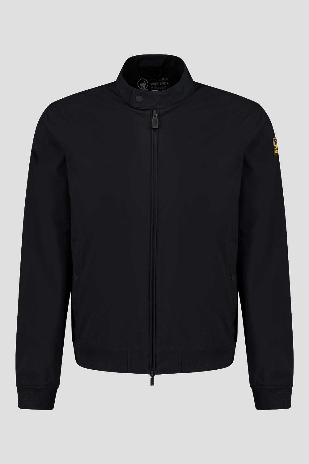 ciesse-outdoor-softshelljacke-schwarz-full-zip-wasserdicht image 5