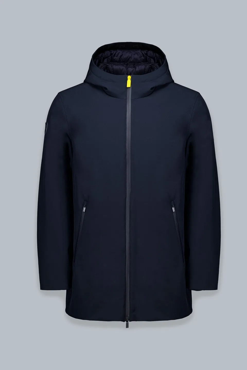 ciesse-outdoor-herdo-softshelljacke-blau-lang-10k-mit-kapuze image 1