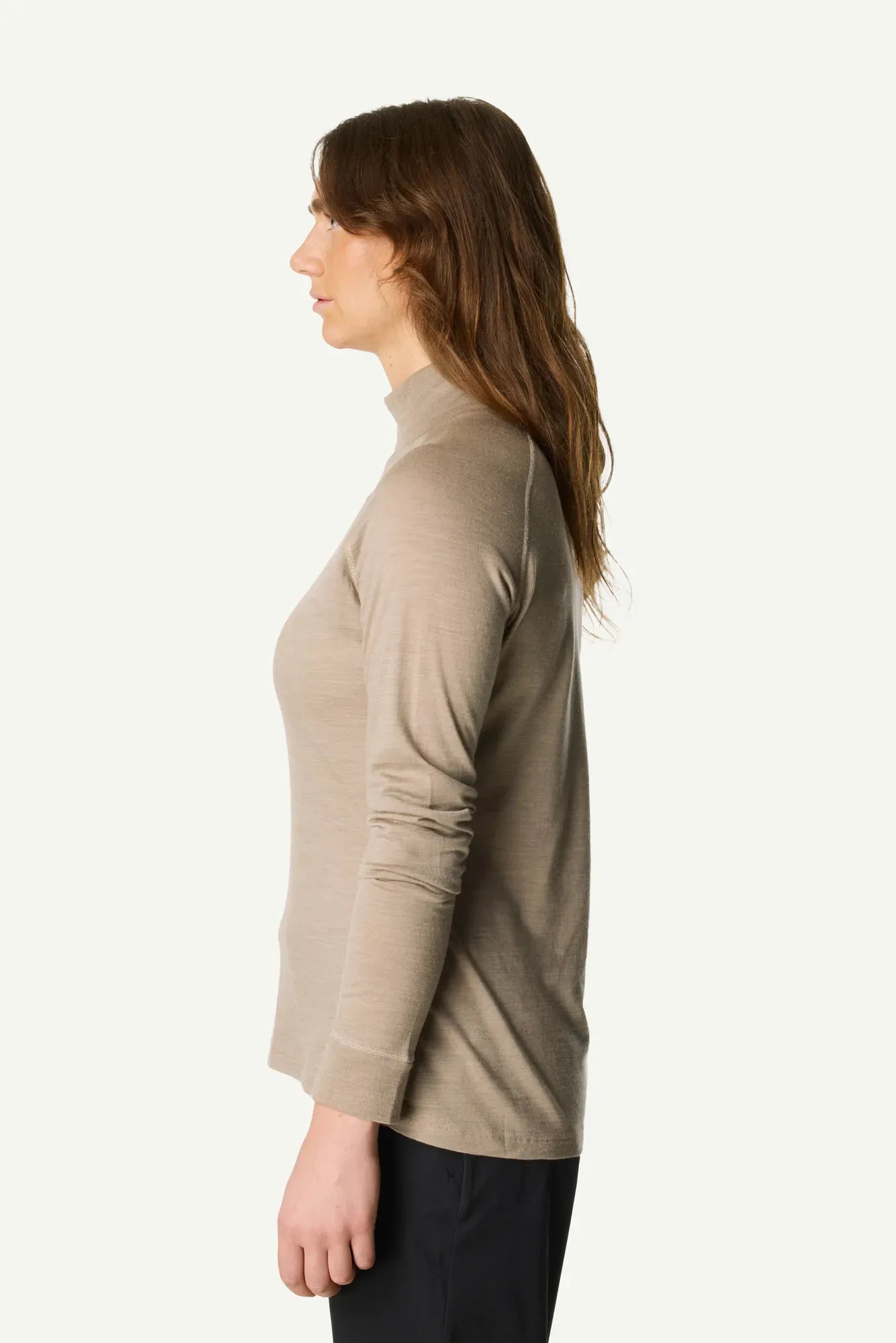 houdini-activist-turtleneck-damen-baselayer-true-black-merino image 5