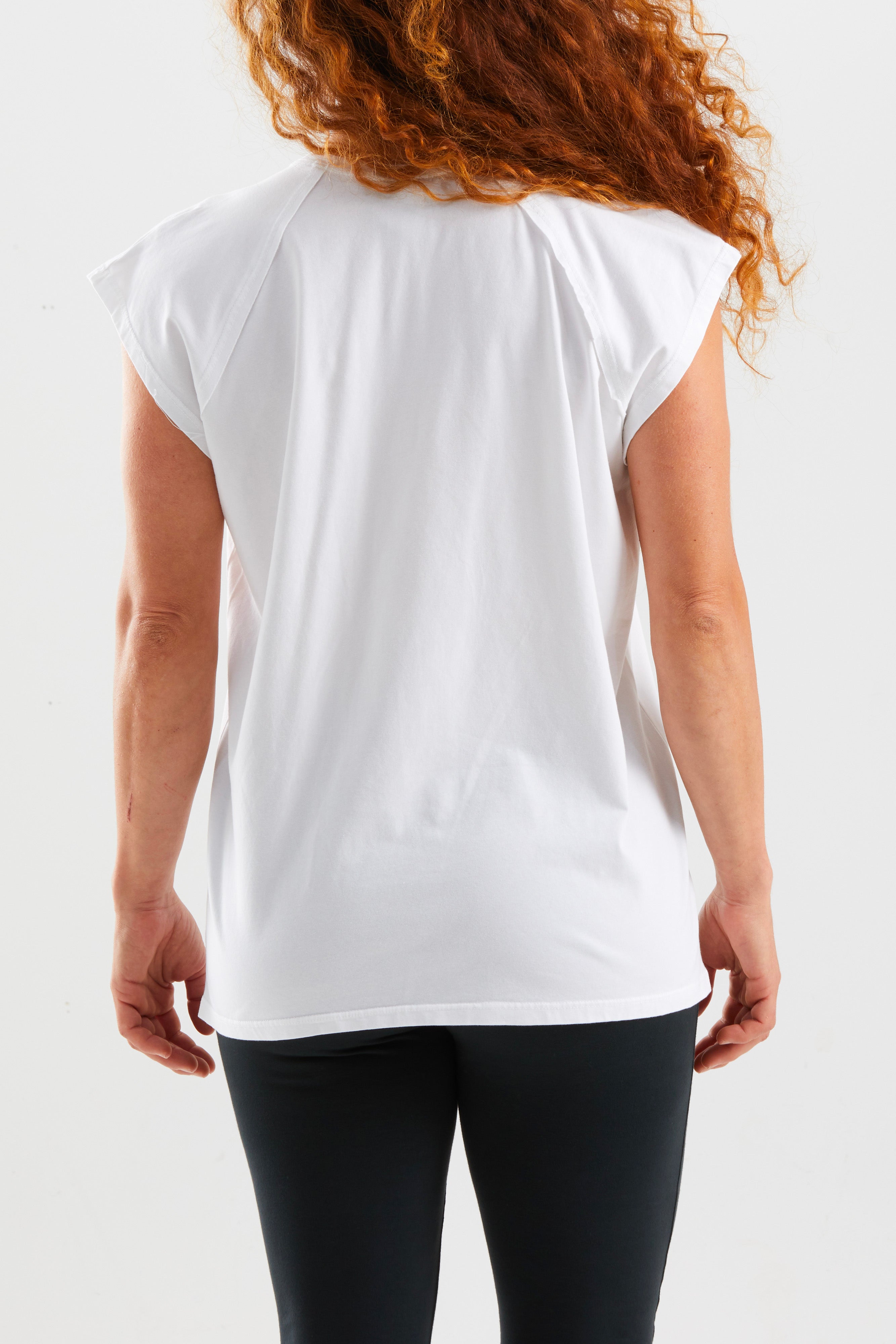 e9-snail-t-shirt-white-009-bio-baumwolle-slim-fit image 4