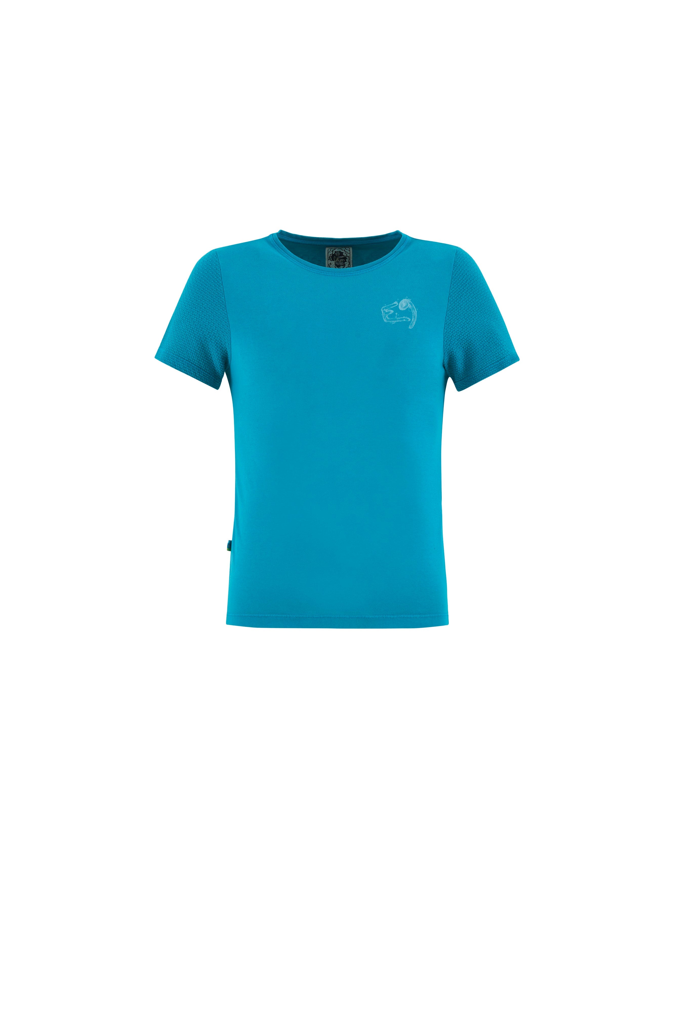 e9-b-awa-t-shirt-emerald-kinder-slim-fit-bio-baumwolle image 7