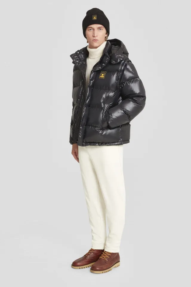 ciesse-outdoor-daunenjacke-schwarz-kapuze-abnehmbar image 1