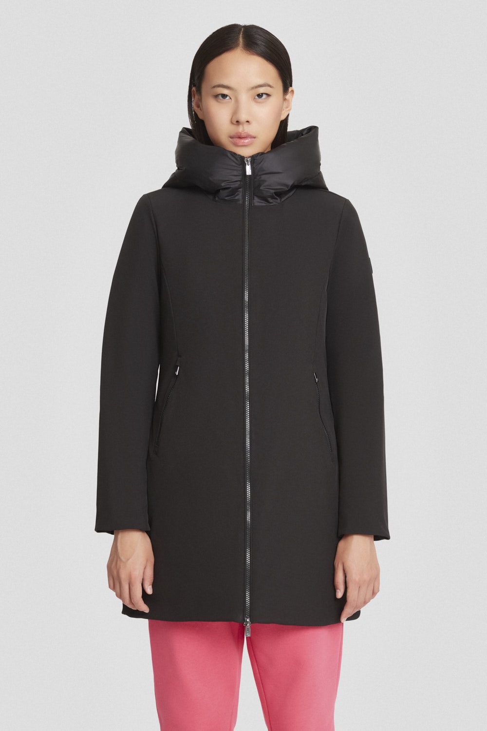ciesse-outdoor-giacche-invernali-winterjacke-schwarz-lang-daune image 2