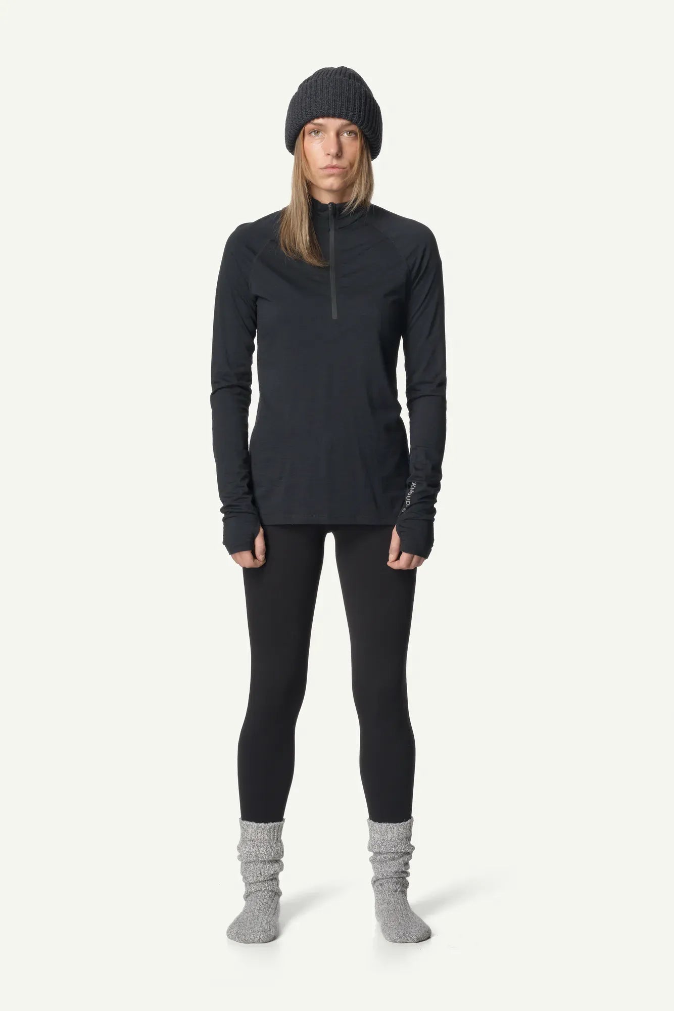 houdini-desoli-w-s-light-half-zip-baselayer-damen-blue-illusion-merino image 4