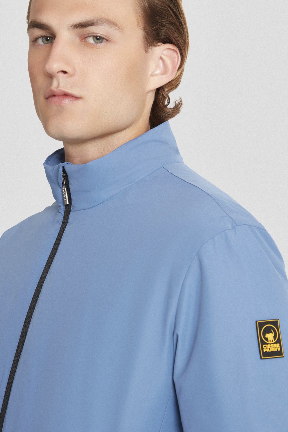 ciesse-outdoor-biker-winterjacke-blau-wattiert-dwr image 3