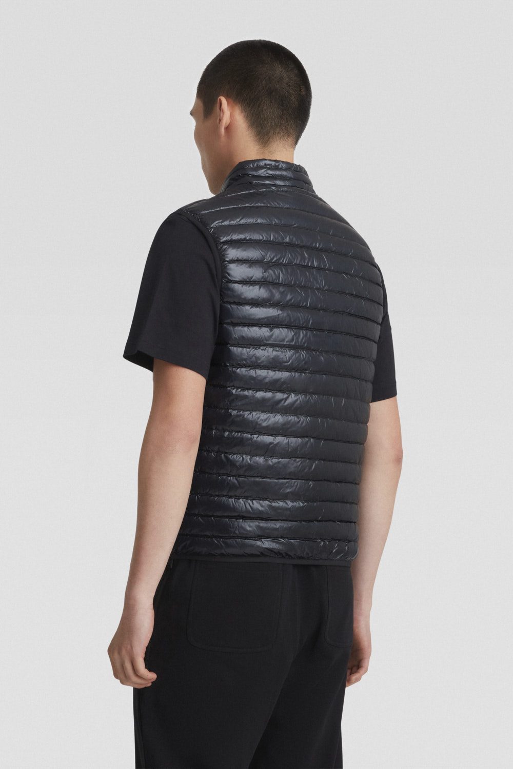 ciesse-daunenweste-steppweste-schwarz-nylon-herren image 3