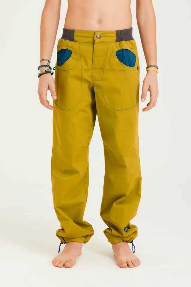 e9-b-rondo-story-kinder-kletterhose-ocean-blue-stretch image 1
