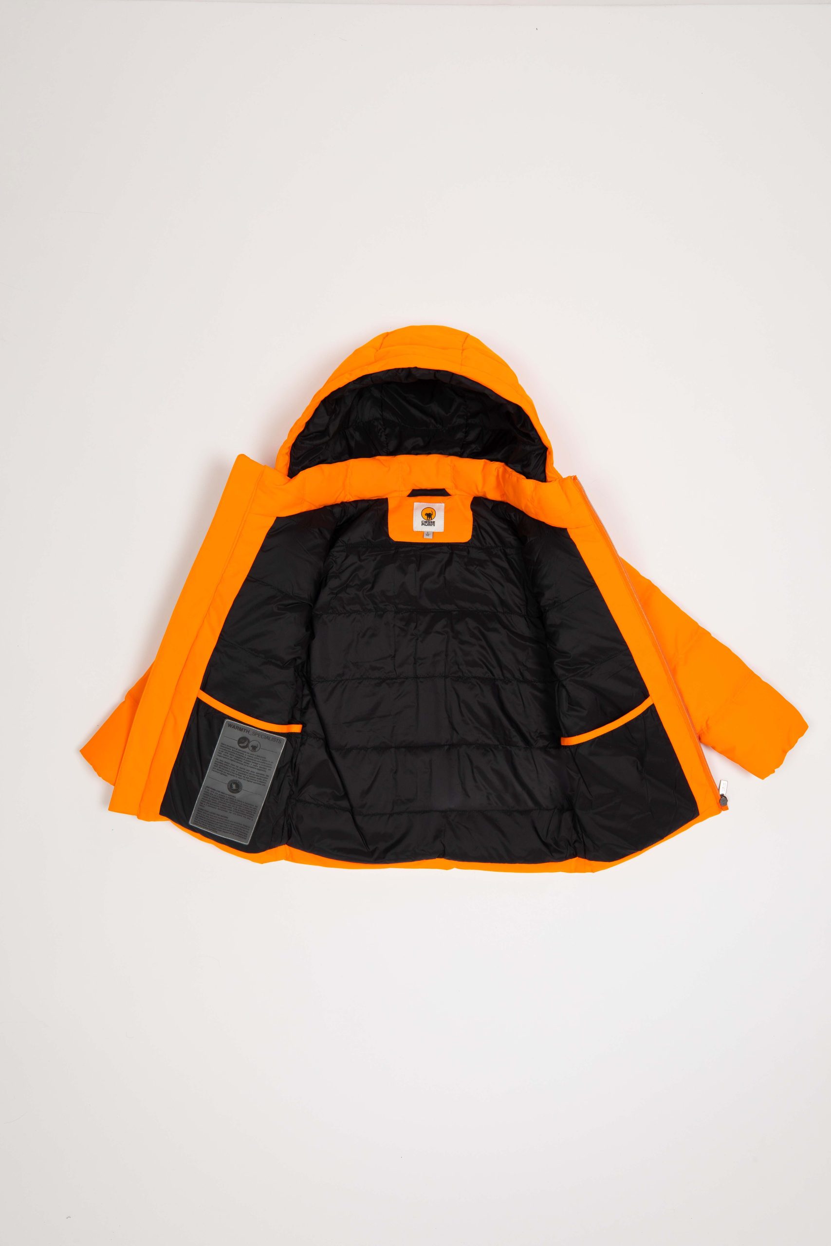 ciesse-piumini-cooper-boy-daunenjacke-orange-mit-kapuze image 5