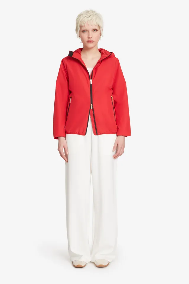 ciesse-liana-bergangsjacke-damen-rot-kapuze-dwr-40g image 1