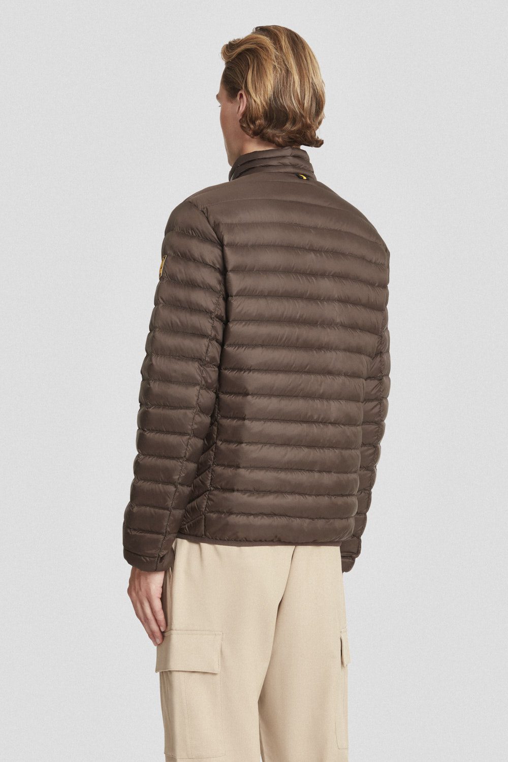 ciesse-outdoor-daunenjacke-braun-leicht-ohne-kapuze-800fp image 3