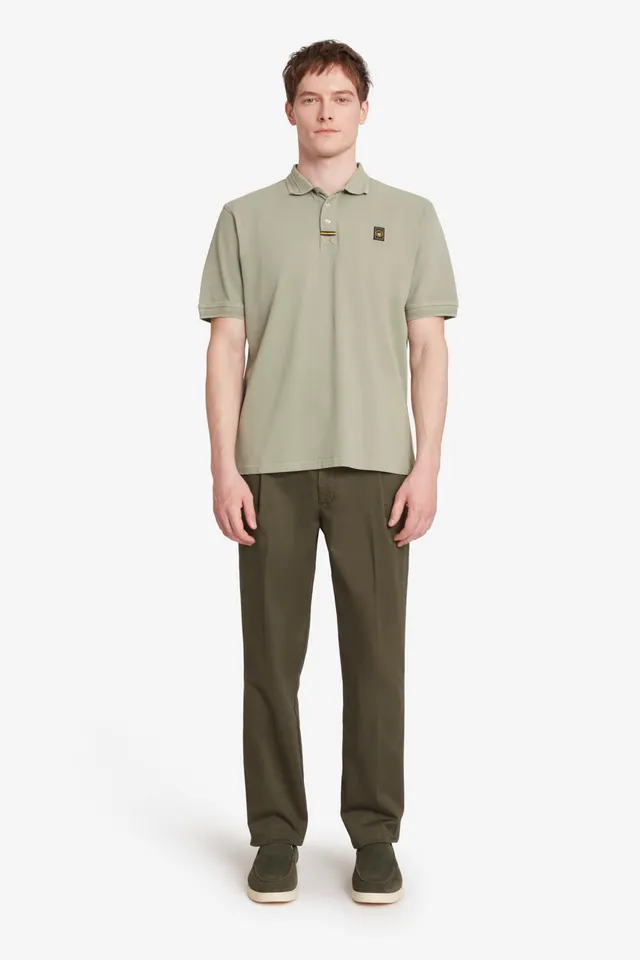 ciesse-helmy-4-0-polohemd-gr-n-tee-baumwolle-piqu-stretch image 1