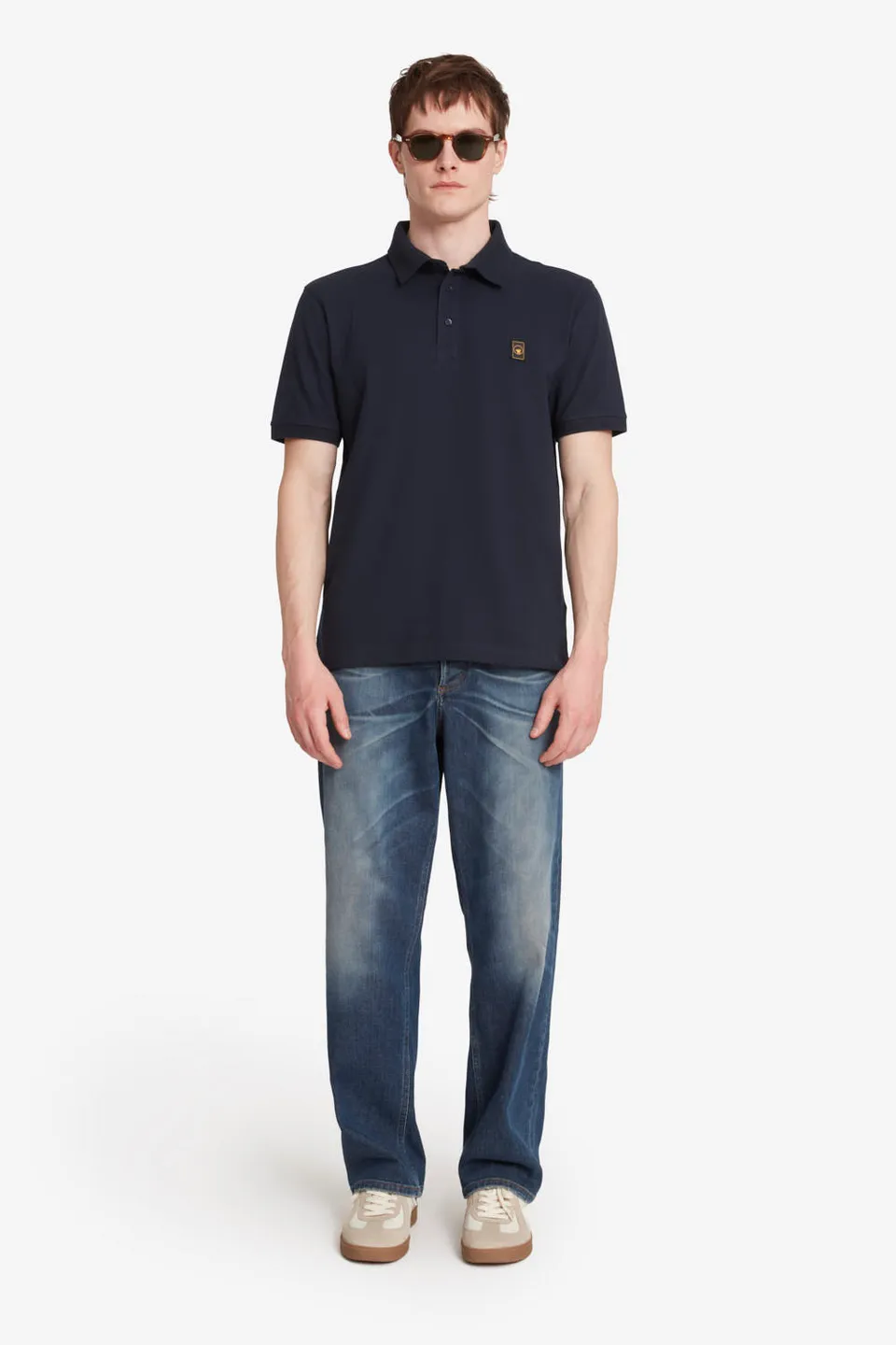 ciesse-outdoor-piff-4-0-polo-dunkelblau-stretch-baumwolle image 1