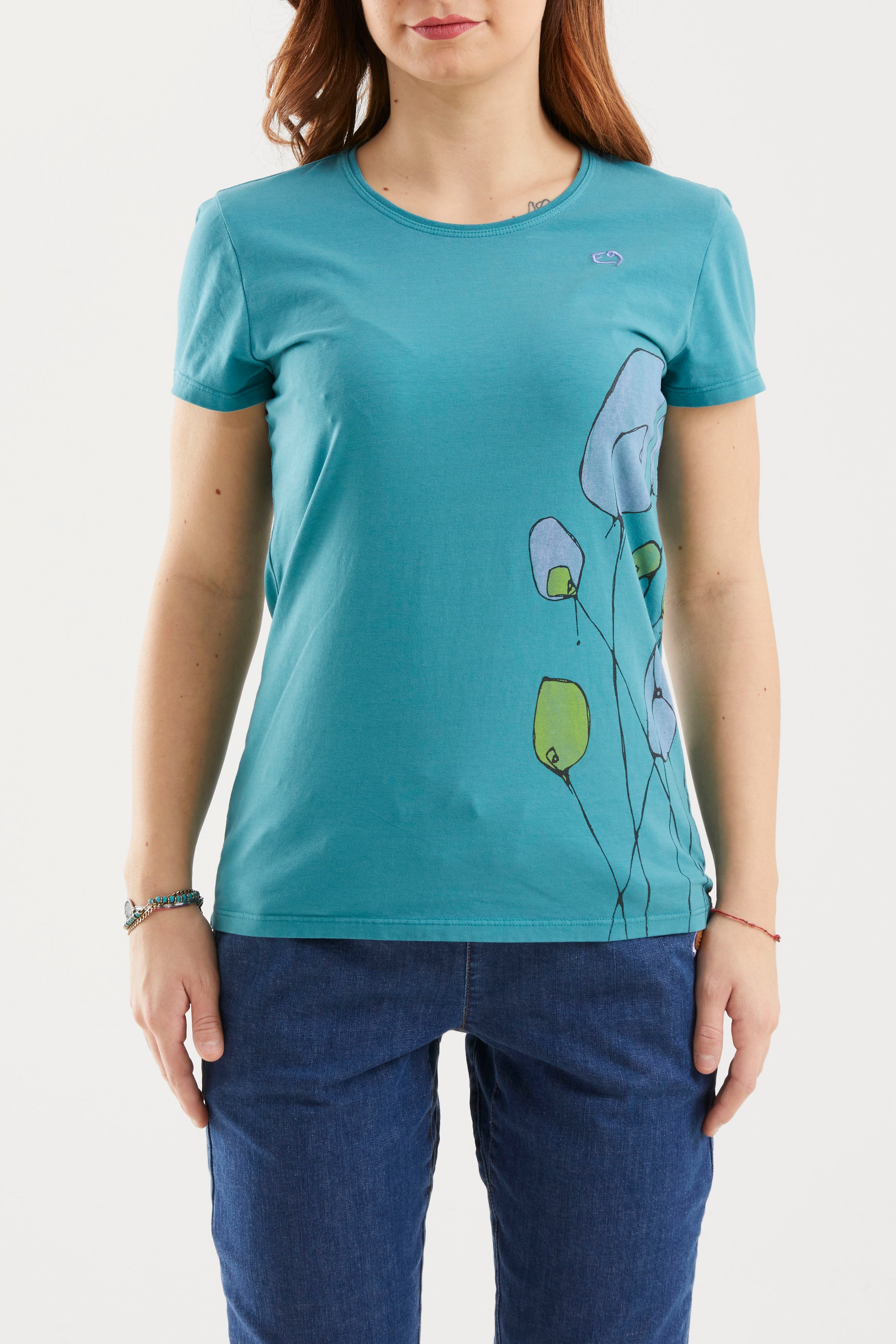 e9-bibi-t-shirt-bio-baumwolle-ash-s-slim-fit image 2