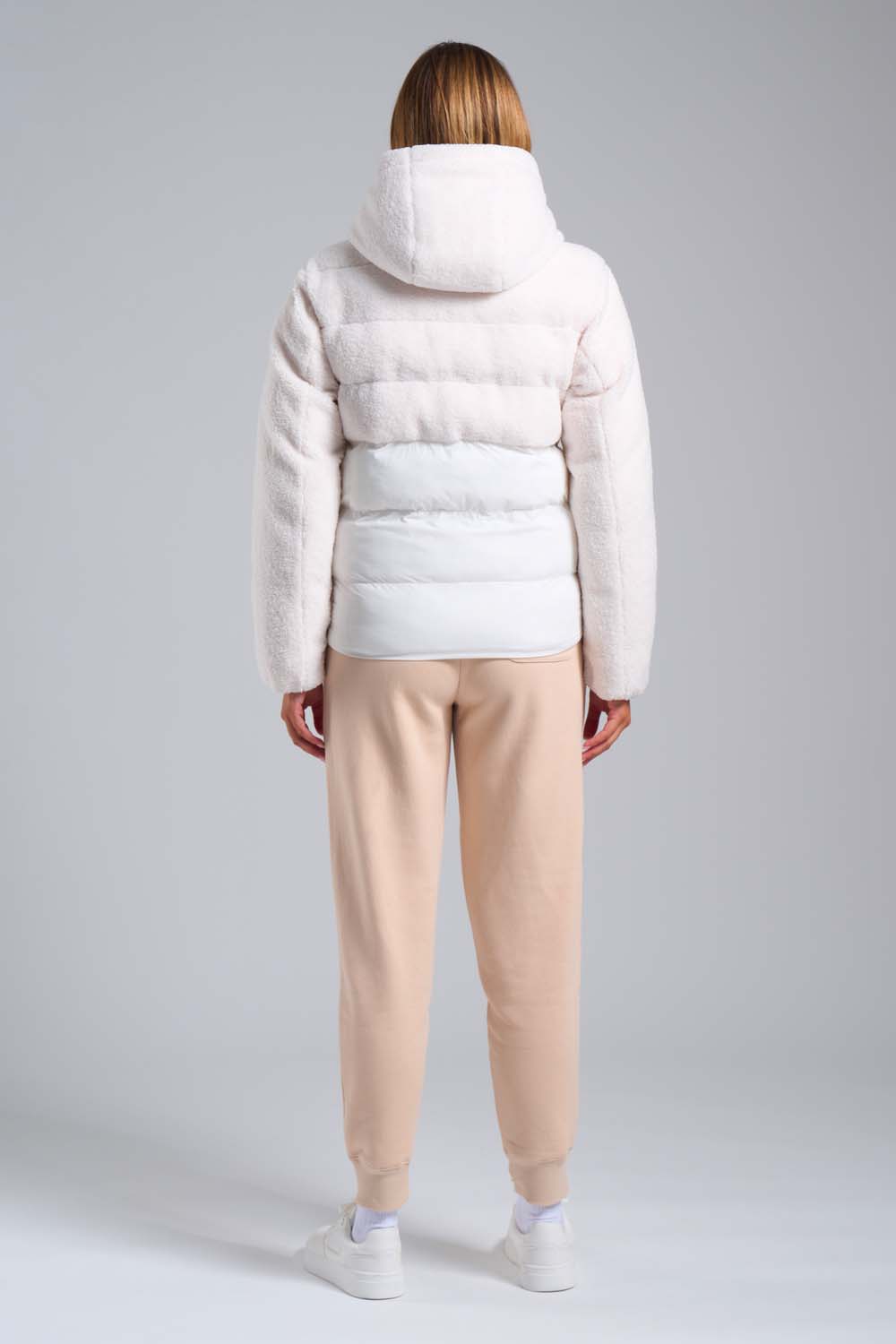 ciesse-piumini-bonilla-hybridjacke-teddy-wei-kapuze image 4