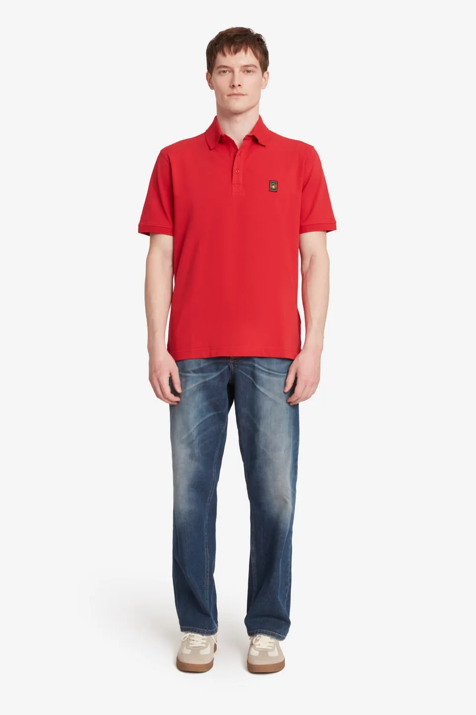 ciesse-outdoor-piff-4-0-polohemd-rot-stretch-herren image 1