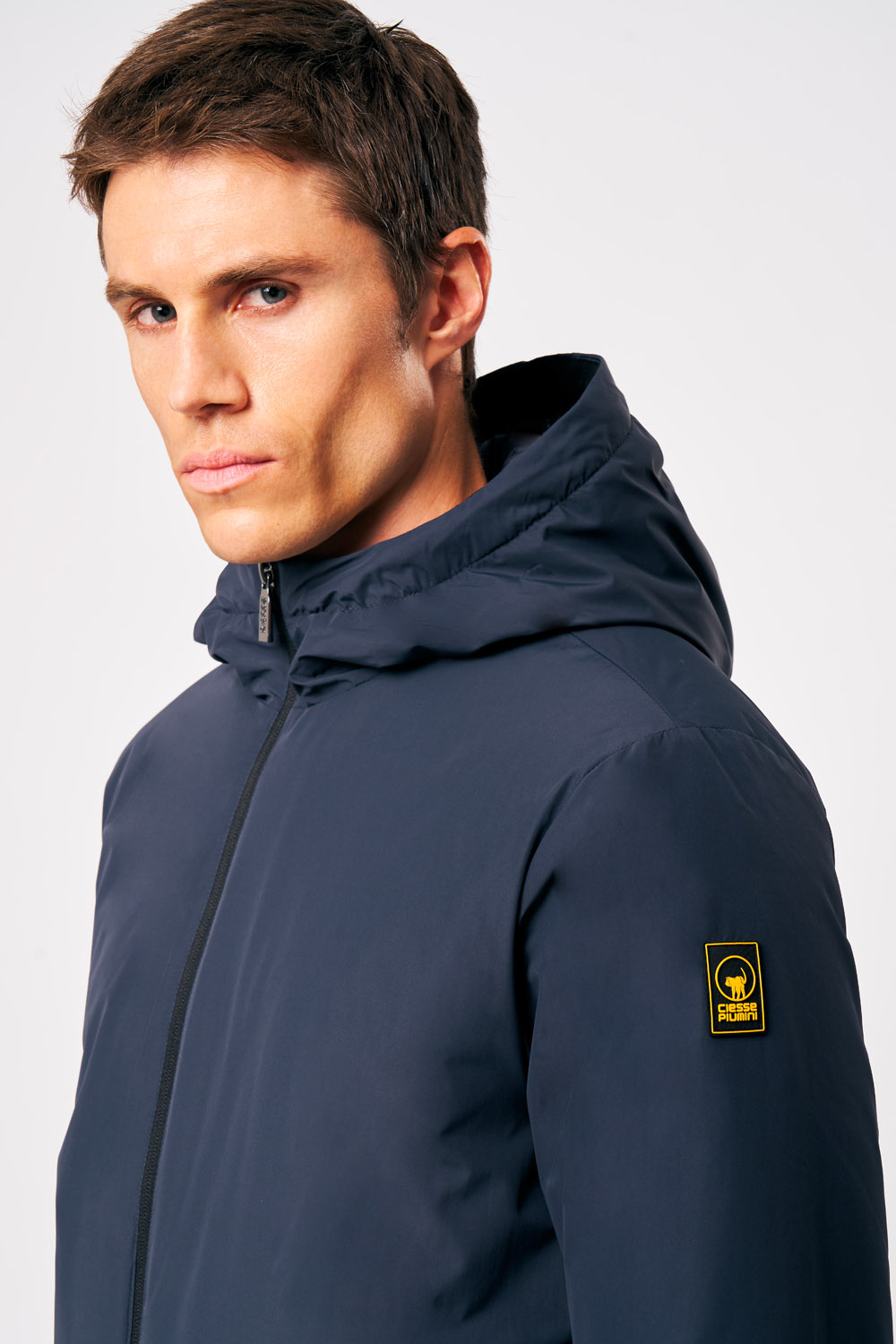 ciesse-peter-winterjacke-blau-herren-mit-kapuze image 4