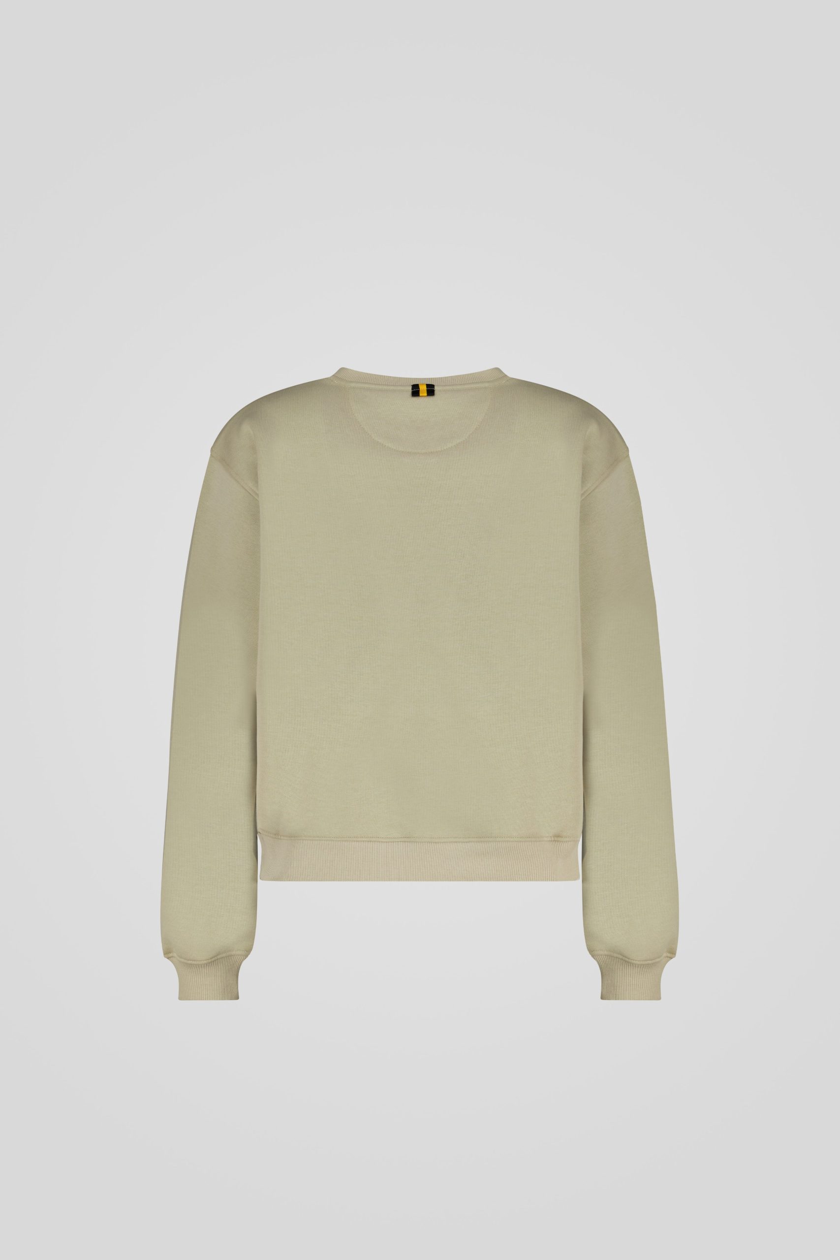 ciesse-sweatshirt-pullover-beige-rundhals-baumwolle image 6