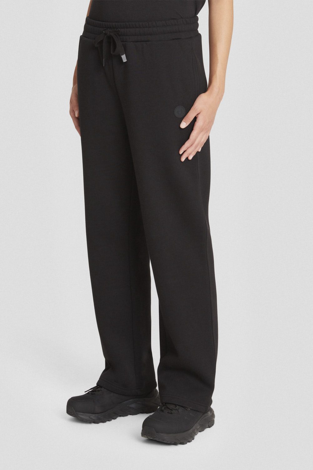 ciesse-outdoor-hose-schwarz-weit-baumwollmix-gummibund image 2