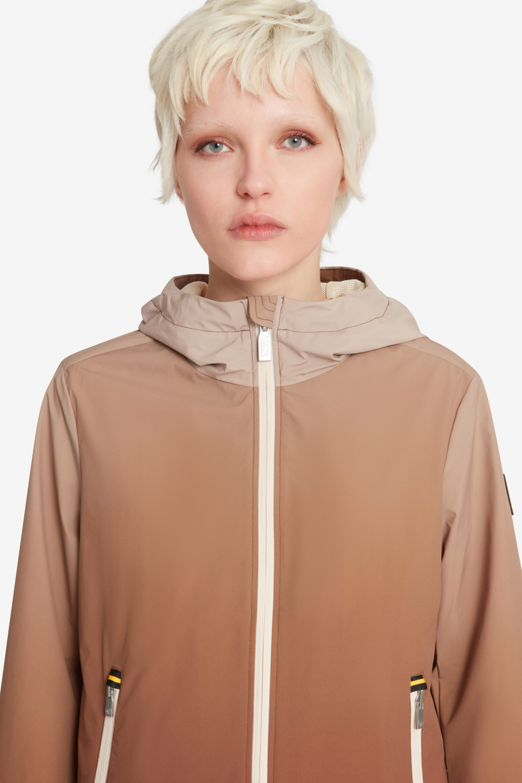 ciesse-outdoor-horizon-w-windjacke-braun-damen-kapuze image 3