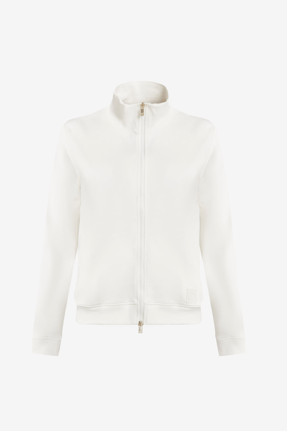 ciesse-kabru-pullover-damen-weiss-hoher-kragen-doppel-zip image 5