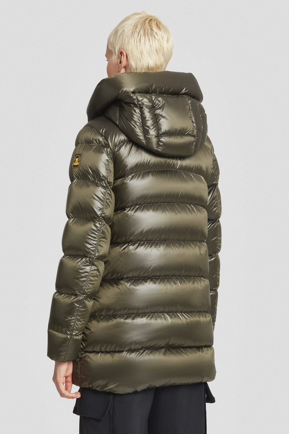 ciesse-piumini-daunenjacke-gr-n-mittellang-dwr-90-10 image 4