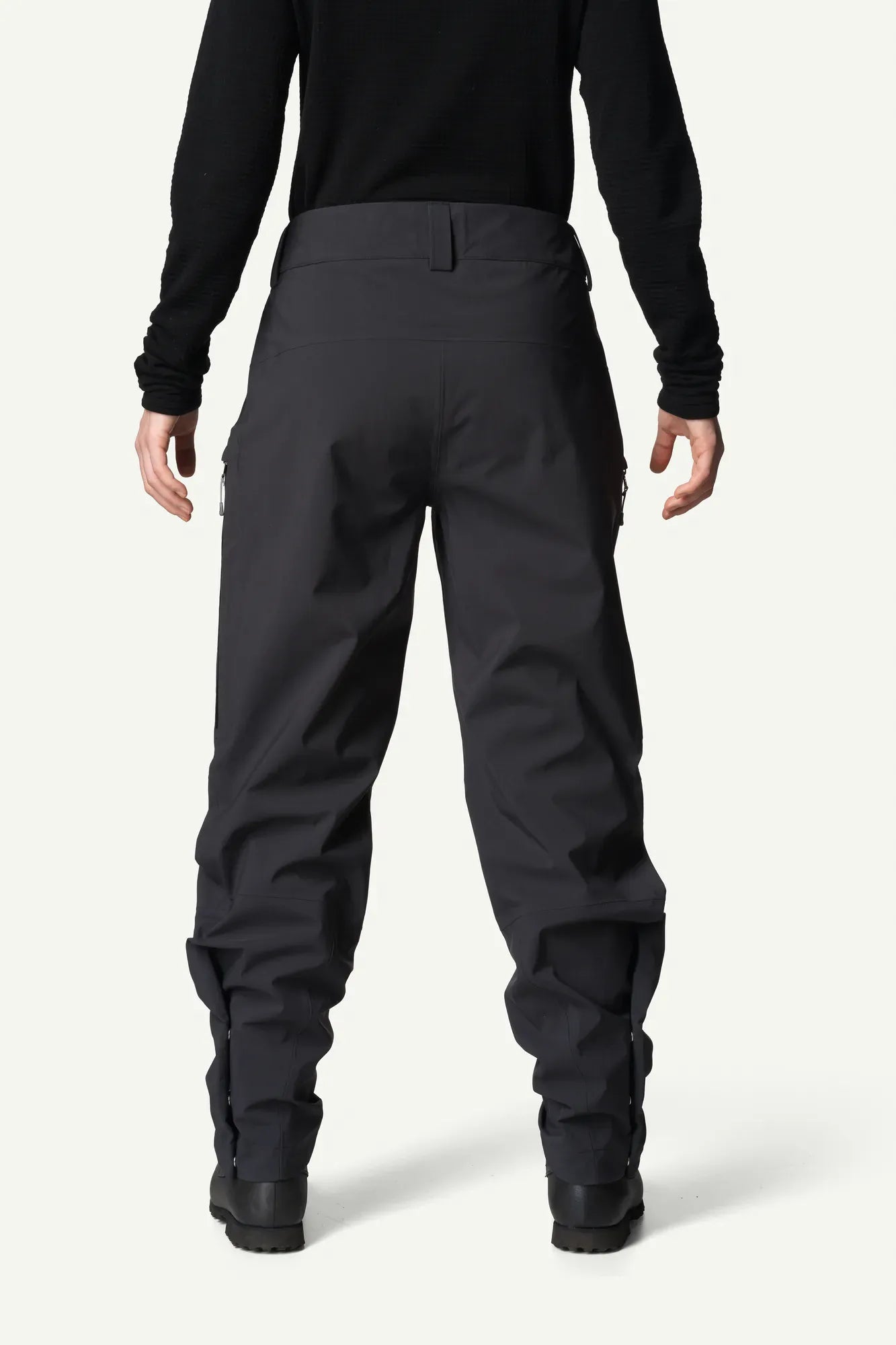 houdini-five-to-nine-pants-shellhose-damen-true-black-wasserdicht image 4