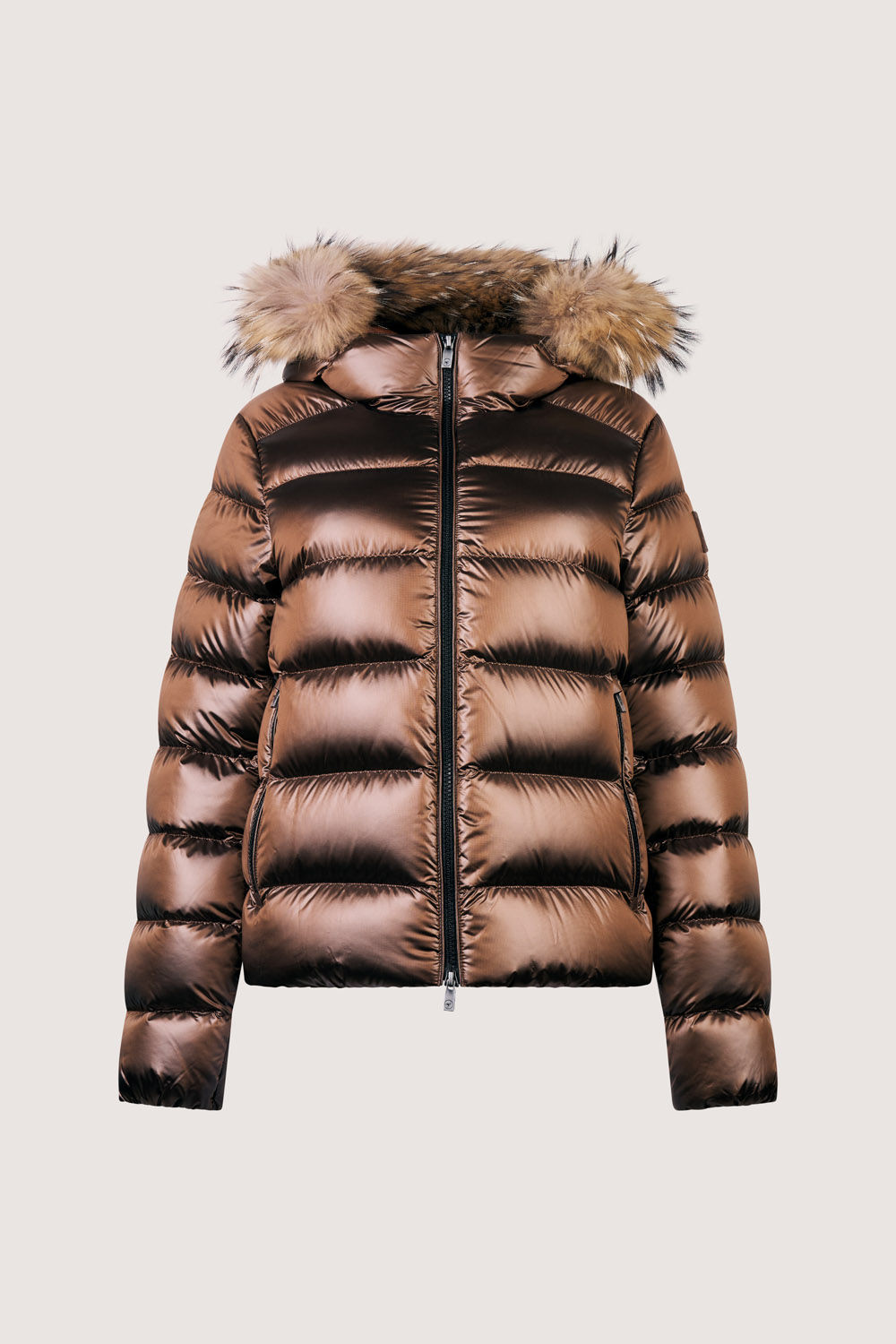 ciesse-outdoor-lia-real-fur-jacke-braun-damen-pelzkapuze image 3