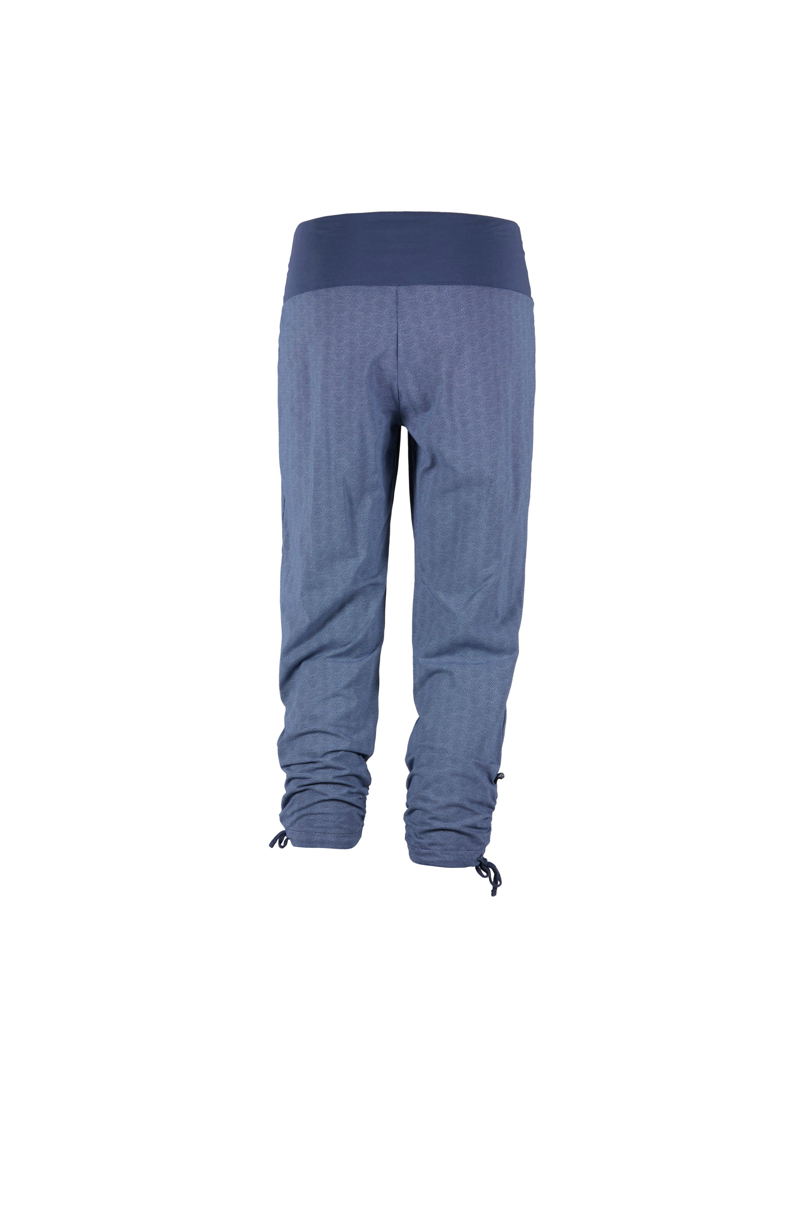 e9-ilona-3-4-shorts-vintage-blue-bio-baumwolle-slim image 4