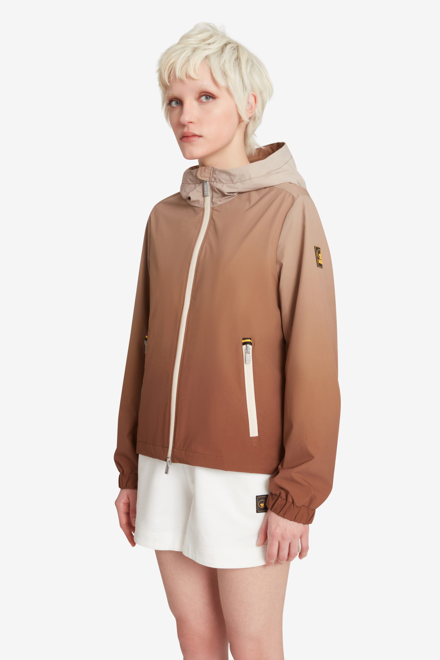 ciesse-outdoor-horizon-w-windjacke-braun-damen-kapuze image 2