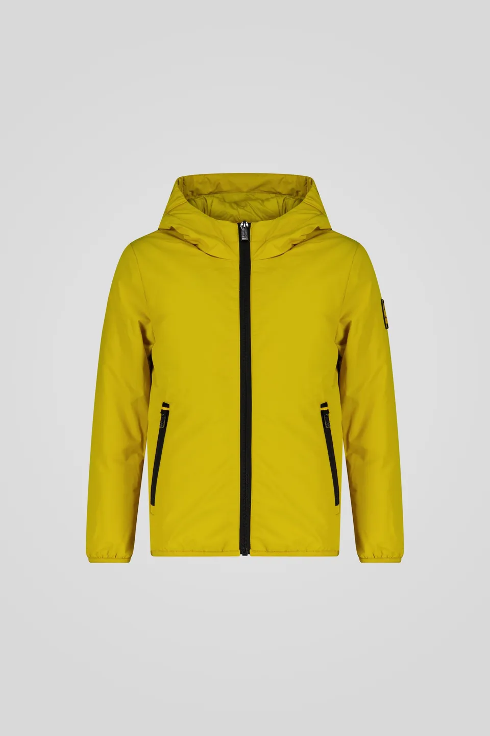 ciesse-leichte-jacke-gelb-unisex-mit-kapuze-wattiert image 1